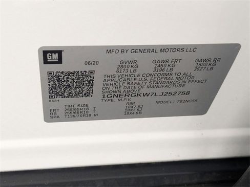 Used 2020 Chevrolet Traverse LT image 37