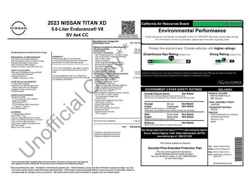 Certified 2023 Nissan Titan SV w/ SV Convenience Package AWD/4WD image 3