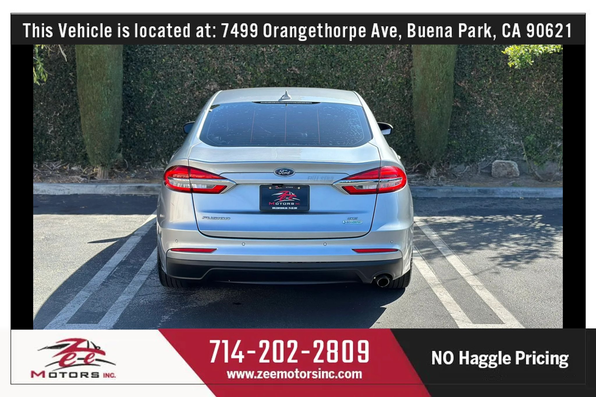 Used 2020 Ford Fusion SE FWD image 8
