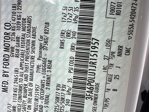 Used 2018 Ford Fusion SE image 31