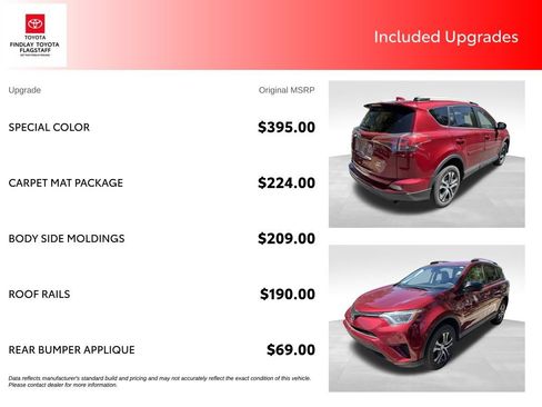 Used 2018 Toyota RAV4 LE w/ Carpet Mat Package AWD/4WD image 5