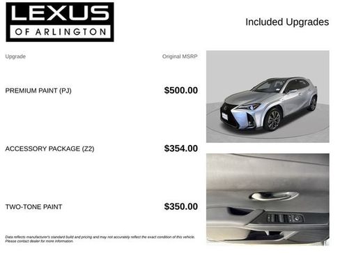 Used 2025 Lexus UX 300h FWD w/ Accessory Package (Z2) image 4