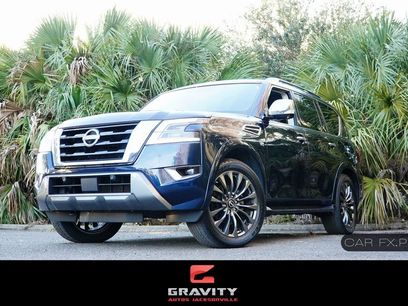 Used 2022 Nissan Armada Platinum w/ Captain's Chairs Package