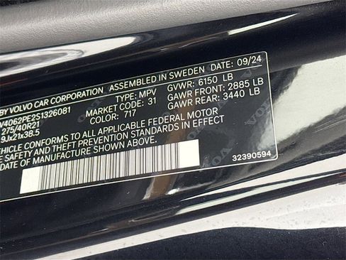 Used 2025 Volvo XC90 B6 Plus w/ Protection Package Premier image 25