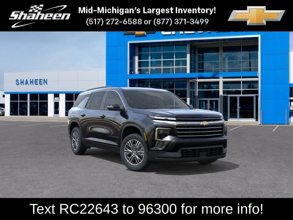 New 2027 Chevrolet Traverse LT w/ LPO, Floor Liner Package AWD/4WD image 1