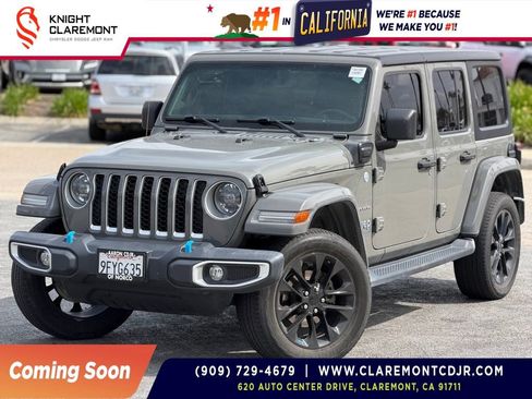 Used 2023 Jeep Wrangler Unlimited Sahara w/ Cold Weather Group image 1