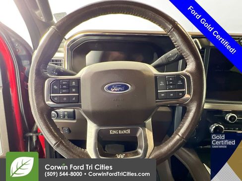 Certified 2023 Ford F250 King Ranch w/ Chrome Package AWD/4WD image 8