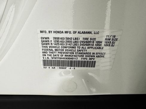 Used 2019 Honda Pilot EX-L image 41