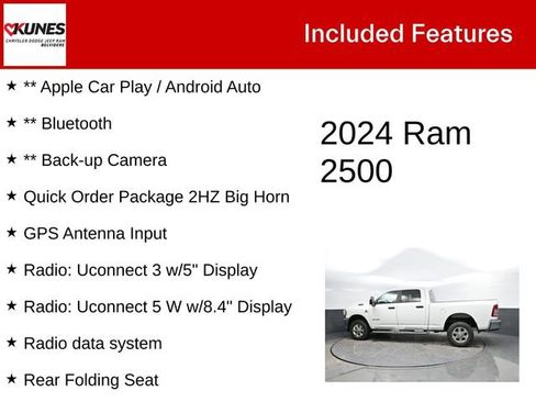 Used 2024 RAM 2500 Big Horn image 3