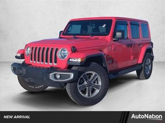 Used 2020 Jeep Wrangler Unlimited Sahara w/ Uconnect 4C Nav & Sound Group video 1