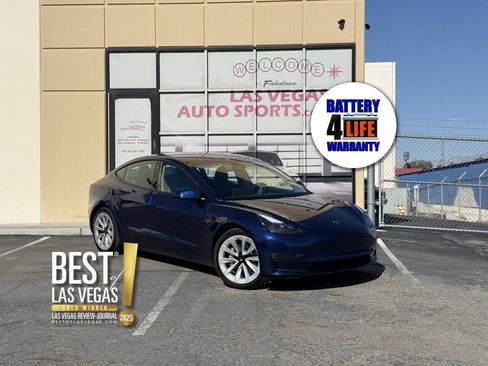 Used 2023 Tesla Model 3 Long Range AWD/4WD image 1