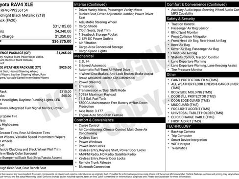 Used 2023 Toyota RAV4 XLE w/ Convenience Package AWD/4WD image 21