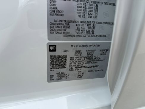 New 2025 GMC Sierra 1500 Pro w/ Pro Value Package image 33