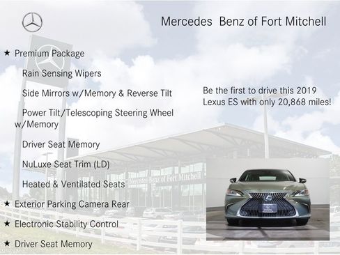 Used 2019 Lexus ES 350 image 7