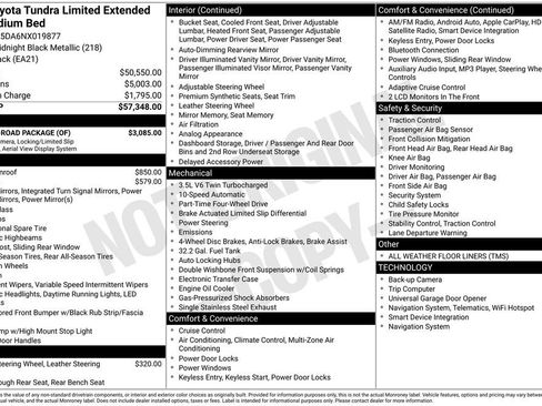 Used 2022 Toyota Tundra Limited w/ TRD Off-Road Package image 14