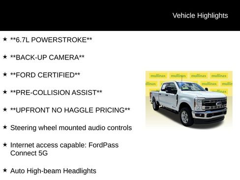 Certified 2025 Ford F250 XLT AWD/4WD image 12