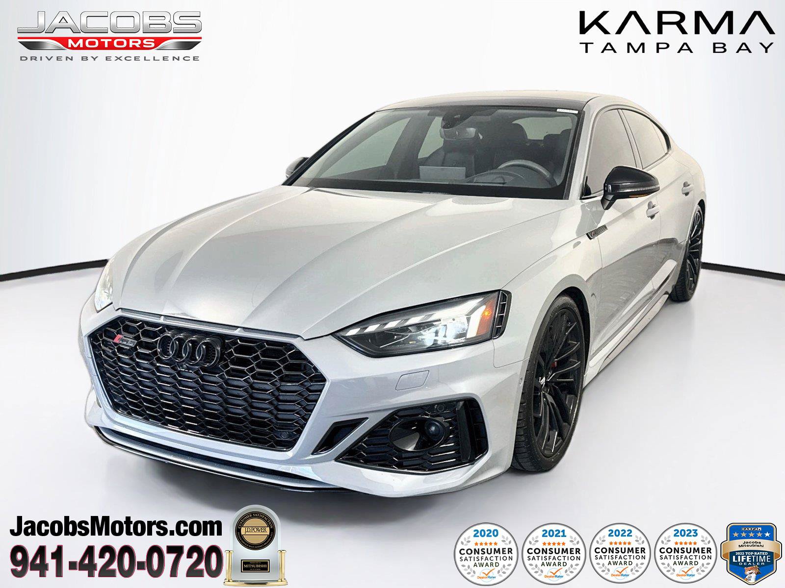 Used 2021 Audi RS 5 Sportback w/ Black Optic Launch Edition AWD/4WD image 1