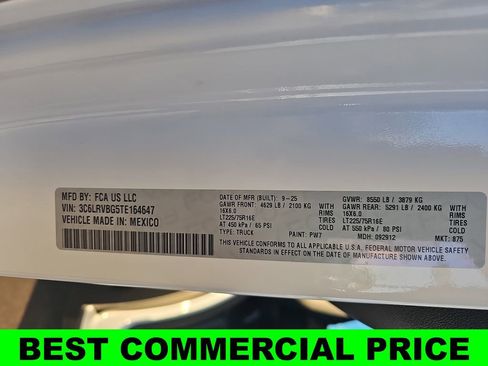 New 2026 RAM ProMaster 1500 w/ Convenience Group FWD image 41