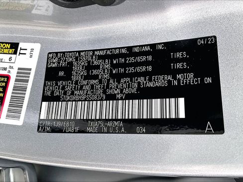 Used 2023 Toyota Highlander XLE image 34