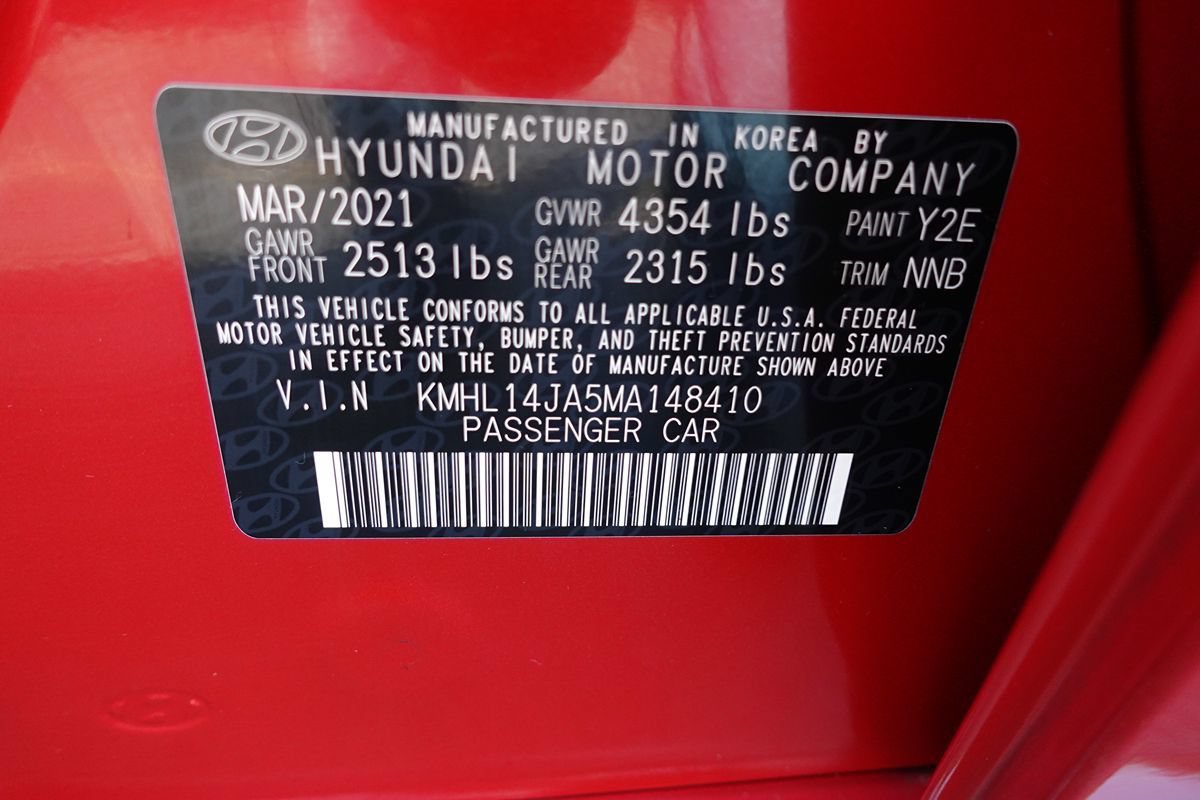 Used 2021 Hyundai Sonata SEL w/ Convenience Package FWD image 56