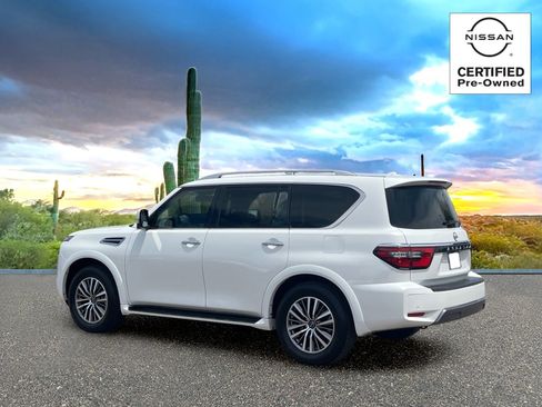 Certified 2024 Nissan Armada SL w/ Captain's Chairs Package RWD image 4
