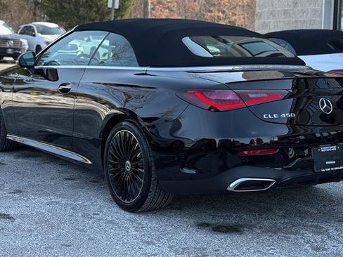 Used 2024 Mercedes-Benz CLE 450 4MATIC Cabriolet w/ Night Package image 3