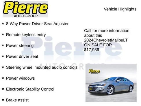Used 2024 Chevrolet Malibu LT FWD image 14