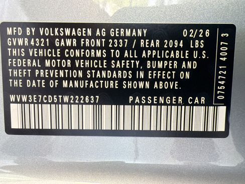 New 2026 Volkswagen GTI SE FWD image 19