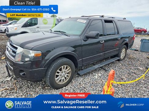 Used 2014 Ford Expedition EL Limited w/ Equipment Group 301A AWD/4WD image 1