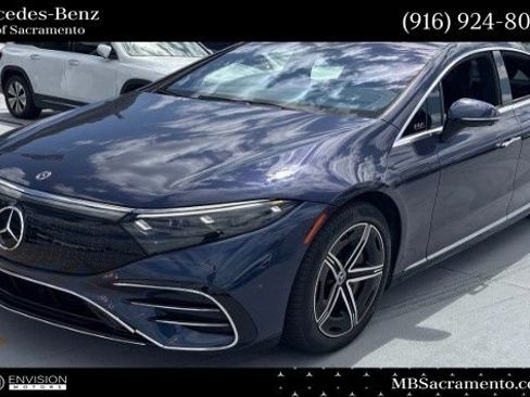 Used 2022 Mercedes-Benz EQS 580 4MATIC Sedan image 1