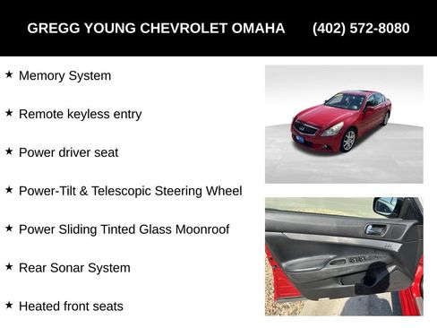 Used 2012 INFINITI G37 x Sedan w/ Premium Pkg AWD/4WD image 13