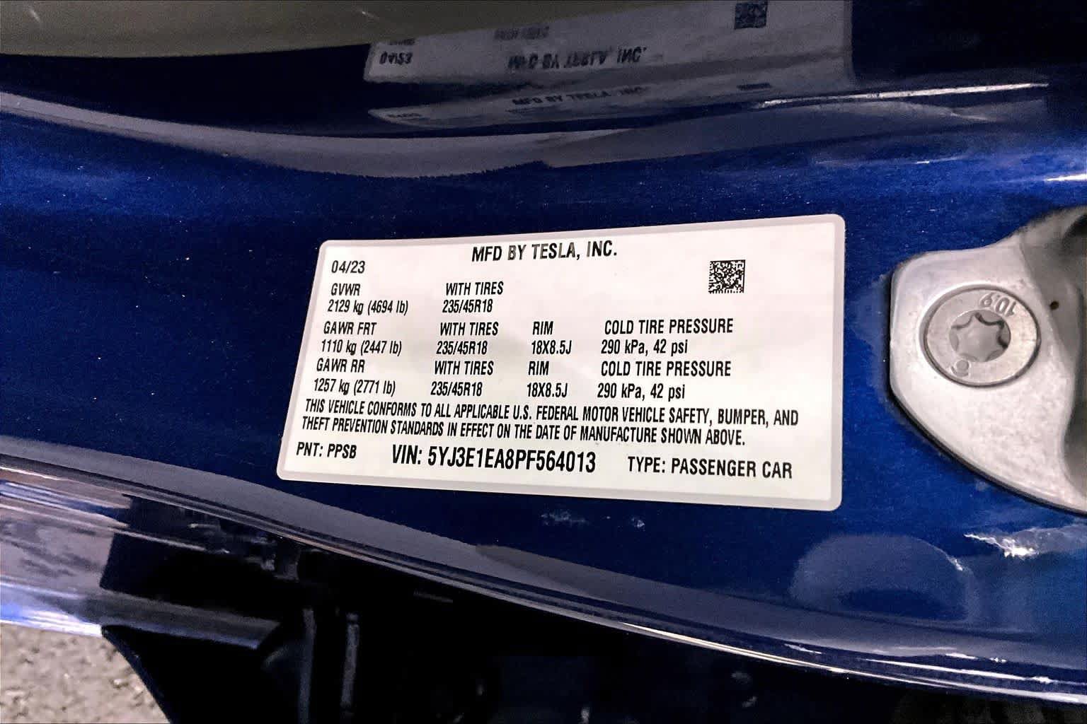 Used 2023 Tesla Model 3 Standard Range RWD image 36