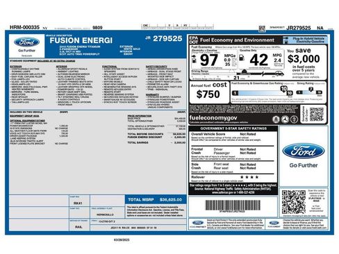 Used 2018 Ford Fusion Energi Titanium FWD image 2