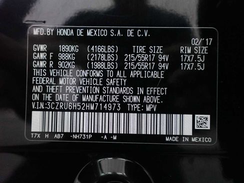 Used 2017 Honda HR-V EX image 30