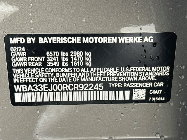 Used 2024 BMW 760i xDrive w/ Executive Package AWD/4WD image 30
