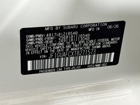 New 2026 Subaru Impreza 2.0i Sport AWD/4WD image 31