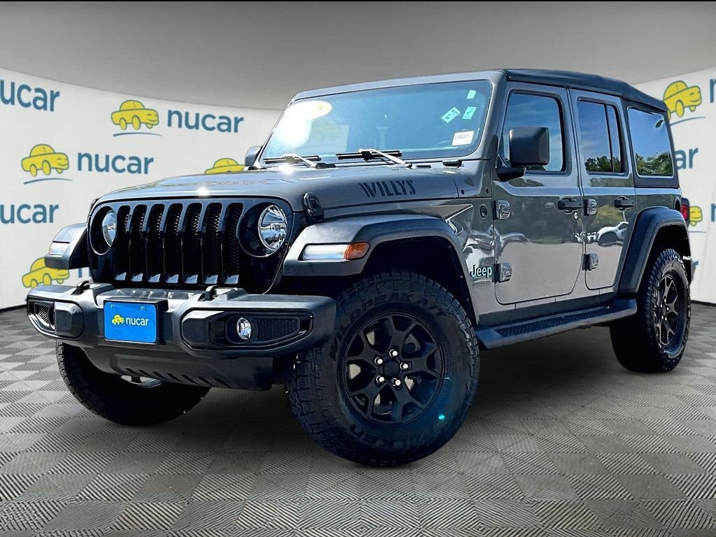 Used 2022 Jeep Wrangler Unlimited Sport AWD/4WD image 3