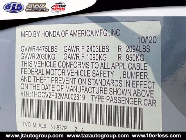 Used 2021 Honda Accord Sport image 22