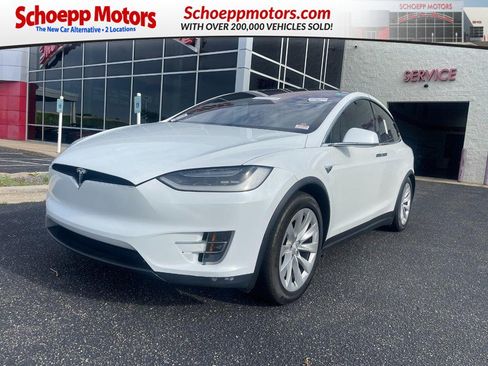 Used 2018 Tesla Model X 100D AWD/4WD image 1