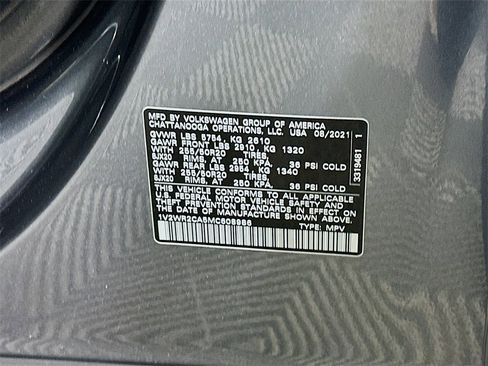 Used 2021 Volkswagen Atlas SE image 35