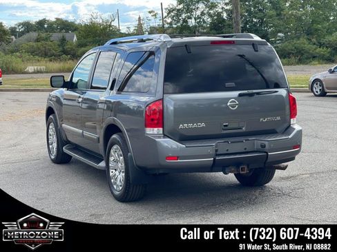 Used 2015 Nissan Armada Platinum w/ 2nd Row Captain Seat Package AWD/4WD image 7