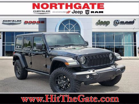 Used 2025 Jeep Wrangler Unlimited Sport S 4xe AWD/4WD image 1