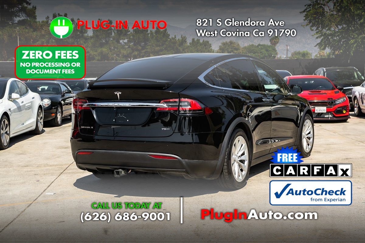 Used 2018 Tesla Model X 75D AWD/4WD image 4