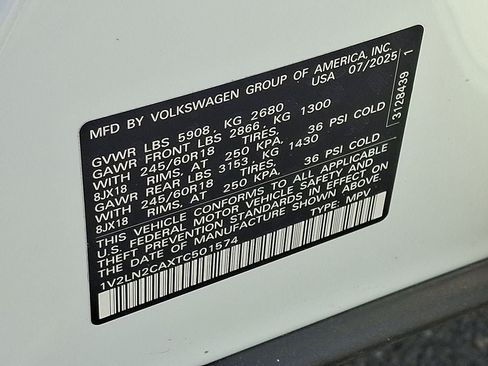 Used 2026 Volkswagen Atlas SE AWD/4WD image 26