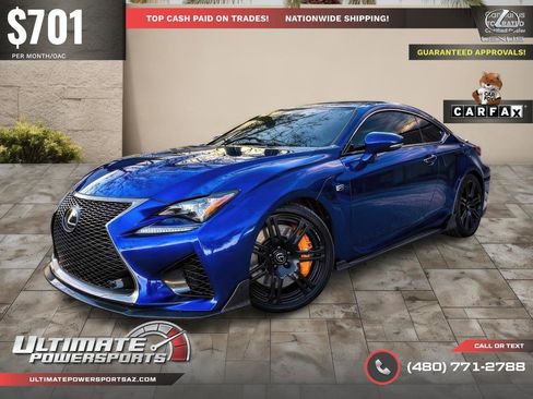 Used 2017 Lexus RC F w/ Premium Package RWD image 2