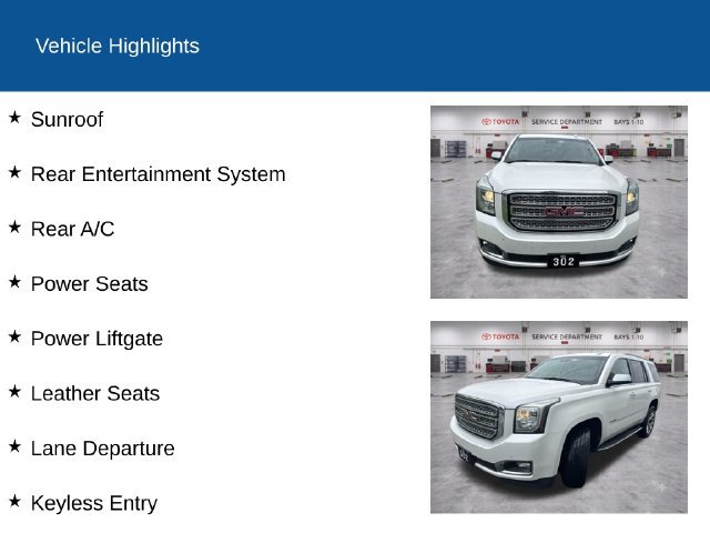 Used 2019 GMC Yukon SLT w/ Open Road Package AWD/4WD image 2