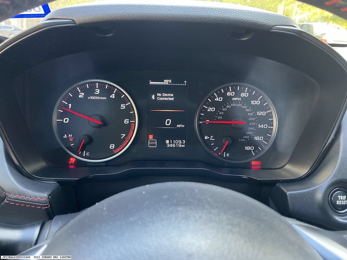 Used 2022 Subaru WRX Limited AWD/4WD image 11