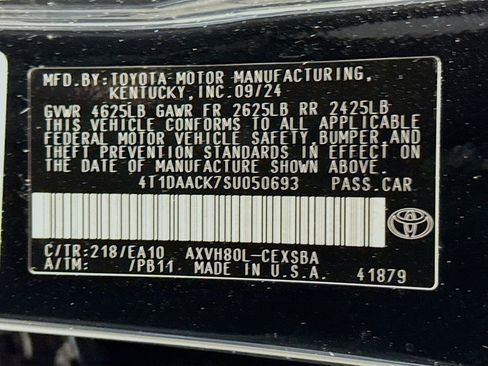 Certified 2025 Toyota Camry SE image 20