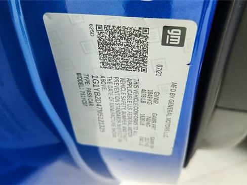 Used 2021 Chevrolet Corvette Stingray Preferred Cpe w/ Z51 Performance Package image 52