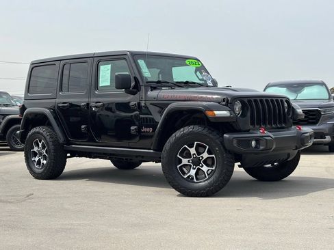 Used 2022 Jeep Wrangler Unlimited Rubicon w/ LED Lighting Group AWD/4WD image 1